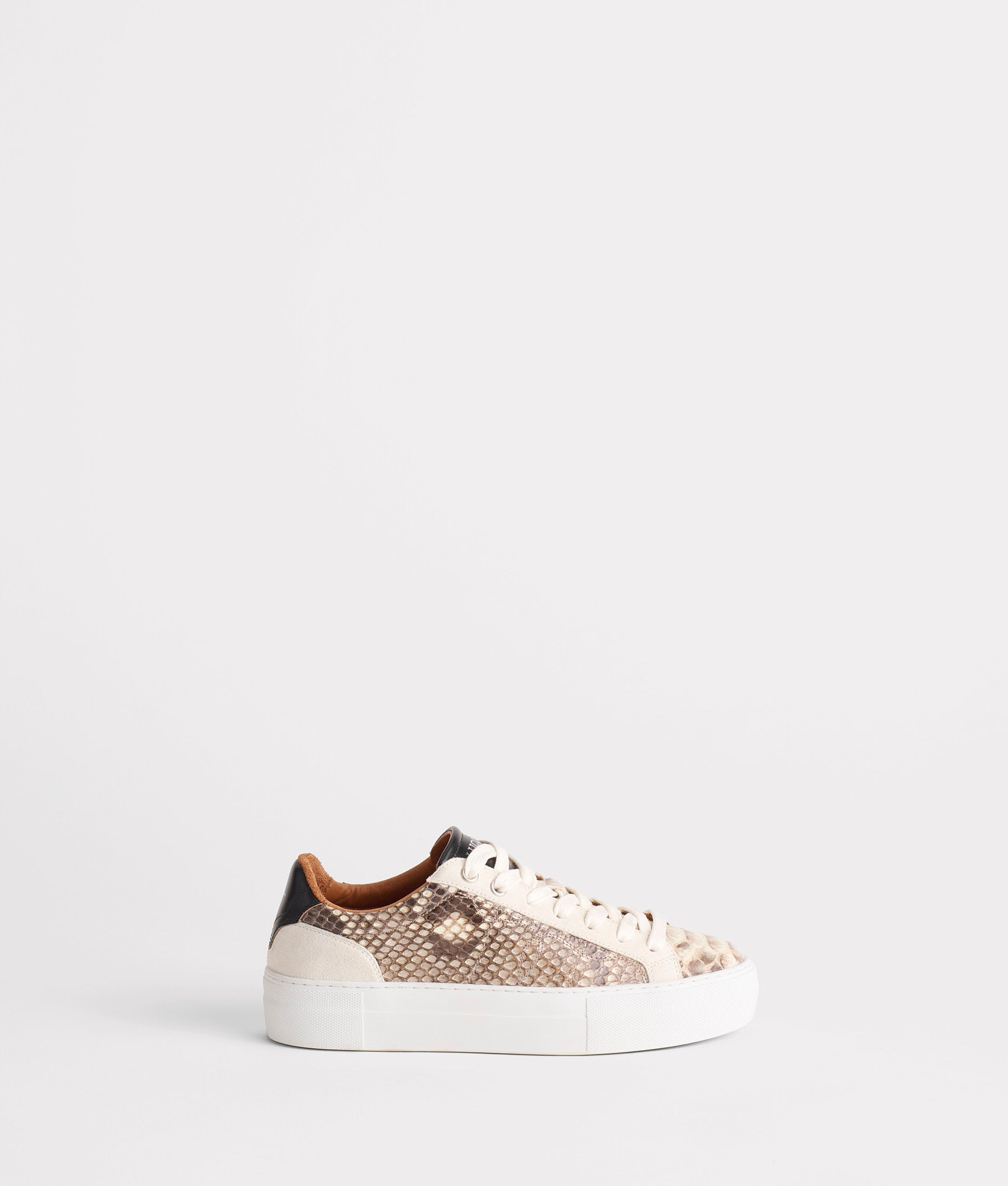 Mosaico Lace Up Sneaker :: White