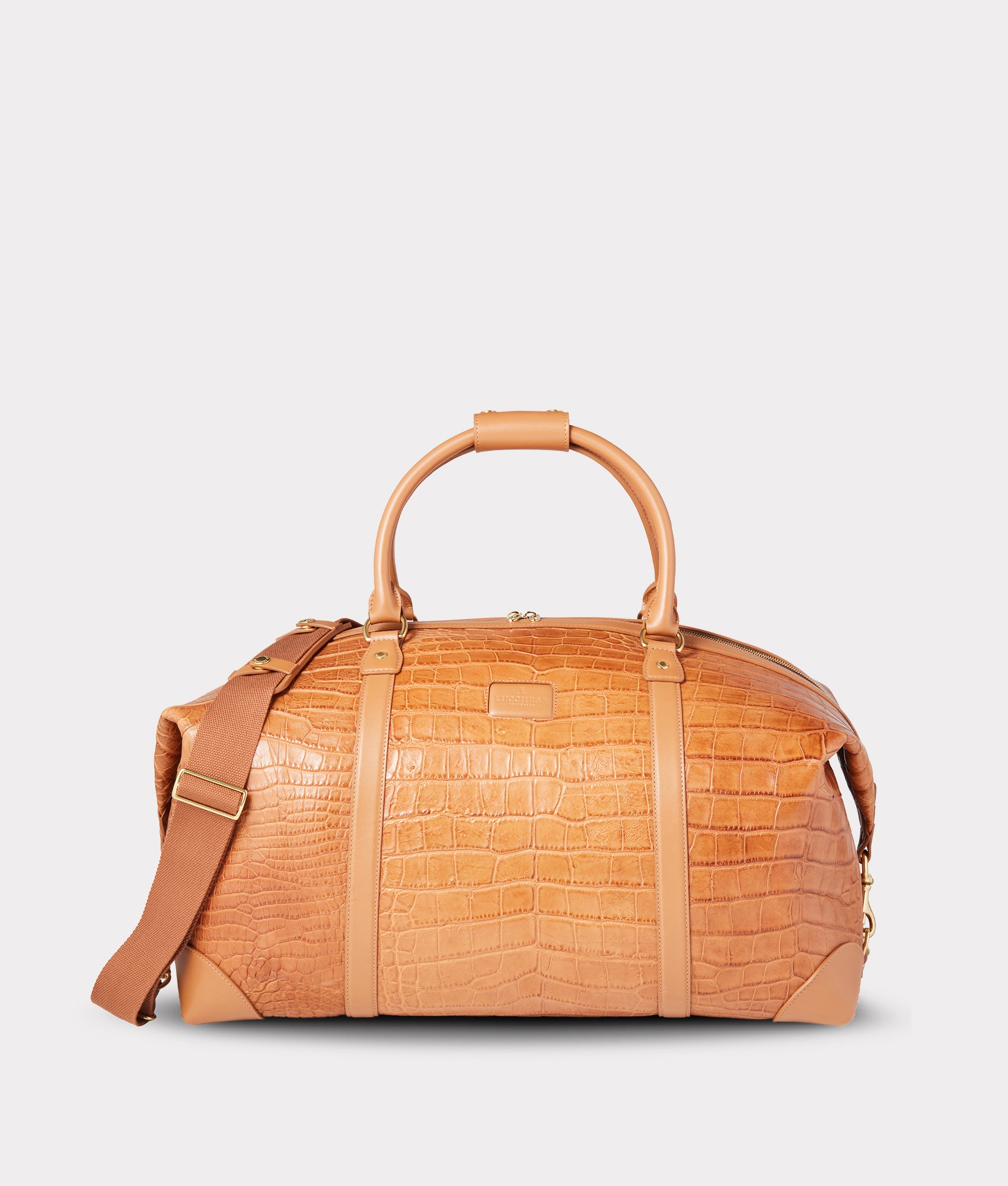 Giant Gator Duffle - Large :: Cognac/Kanga Tobac