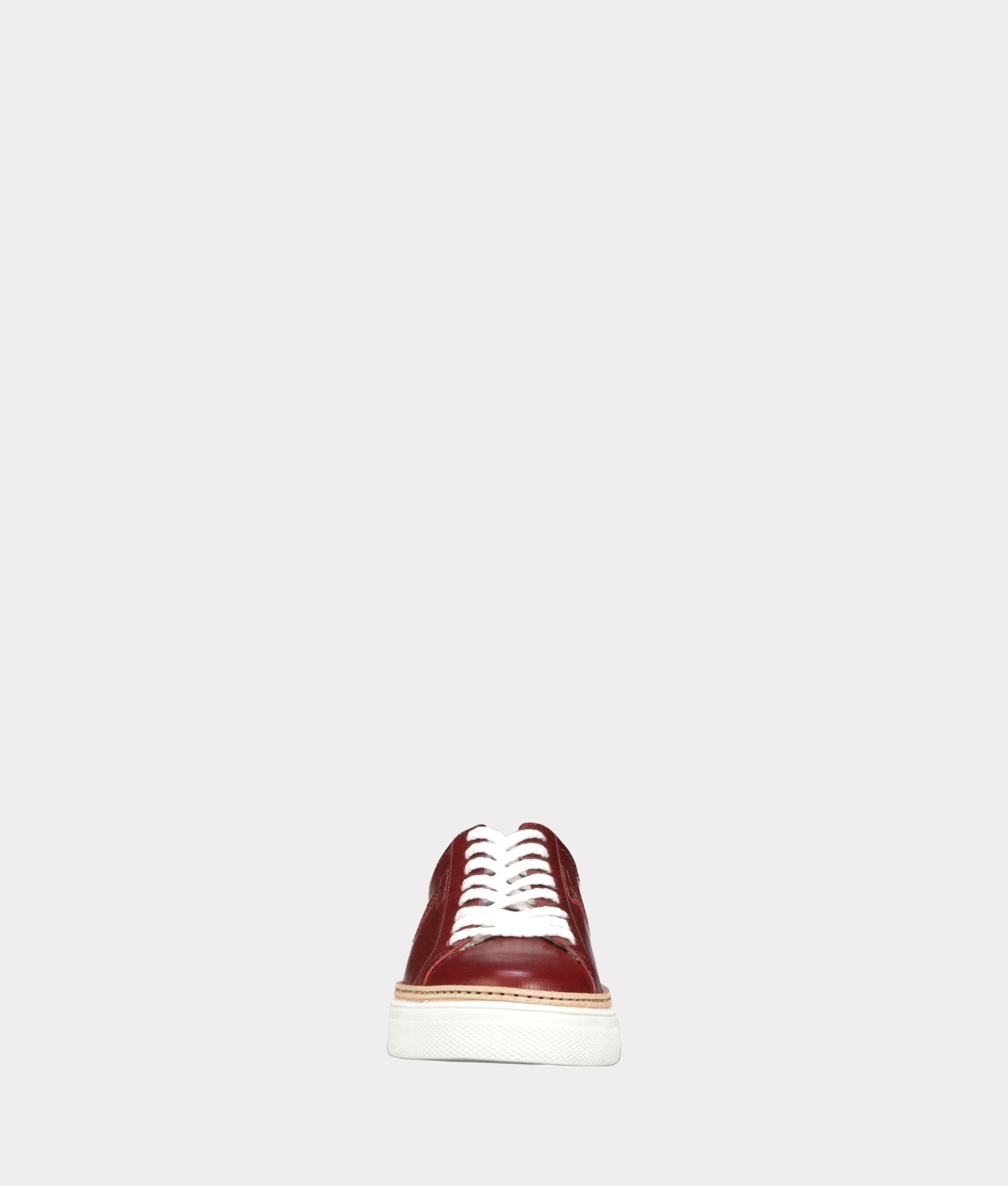 Double L Lace Up Sneaker :: Red - Image 3