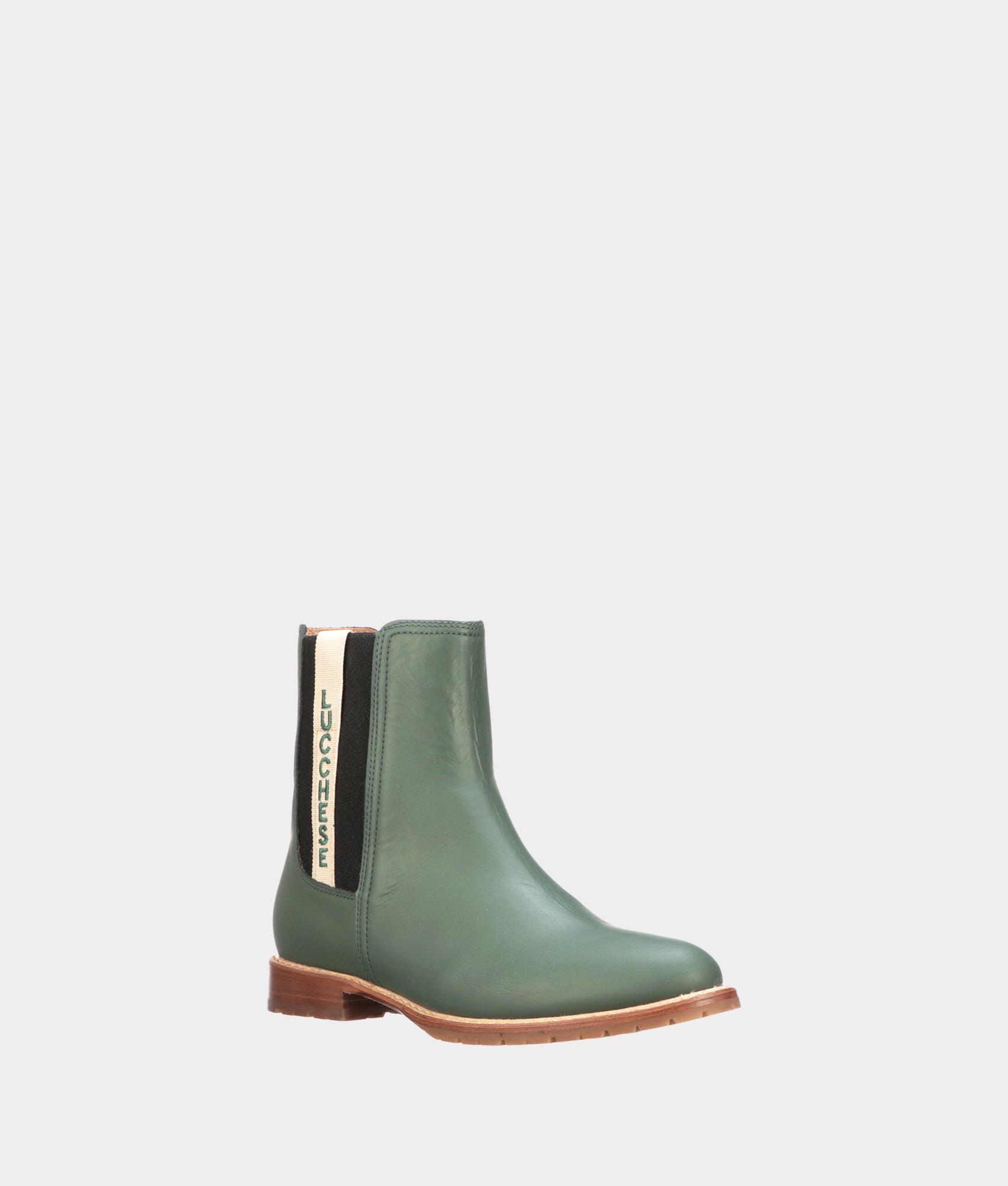 All-Weather Ladies Garden Boot :: Military Green + Black - Image 5