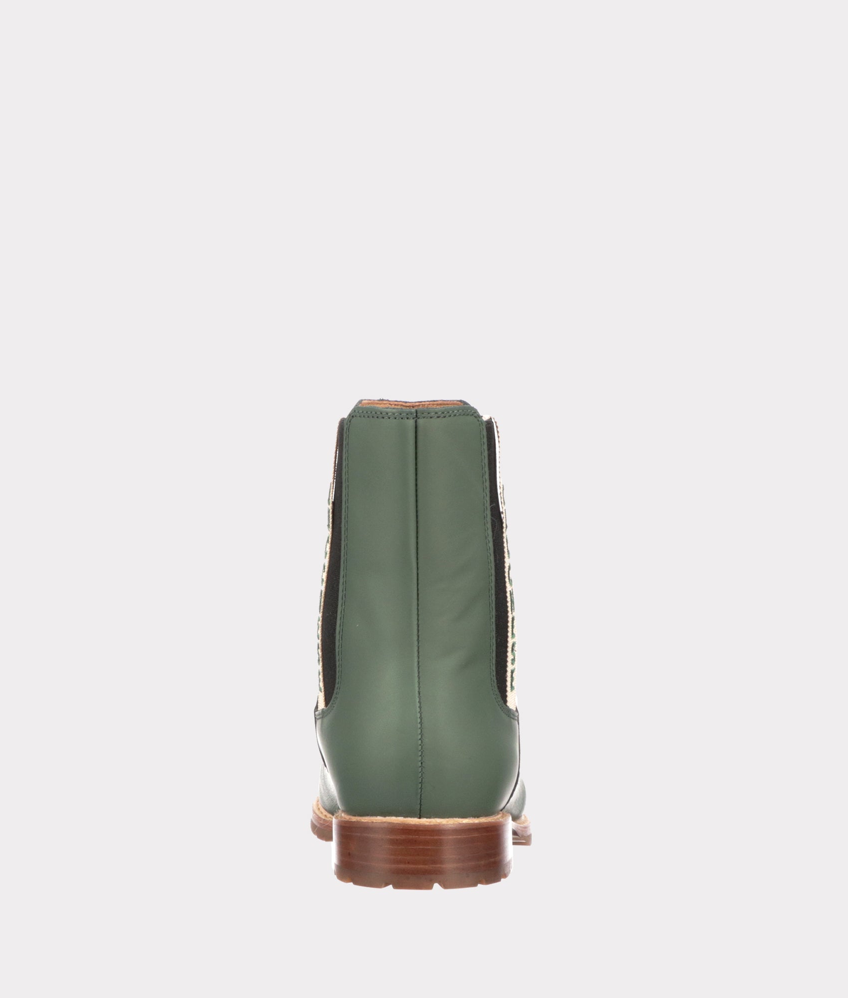 All-Weather Ladies Garden Boot :: Military Green + Black - Image 4