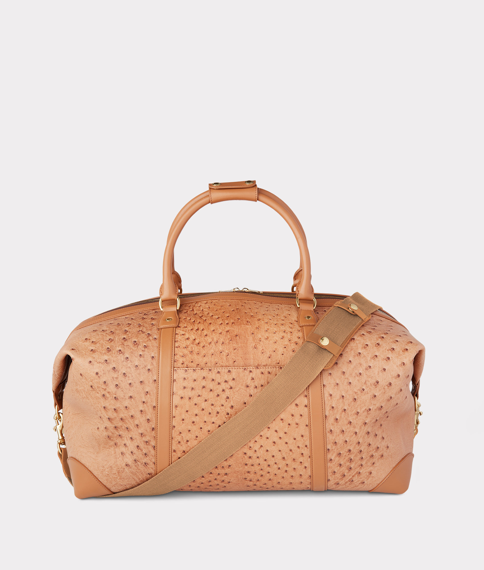 Ostrich Duffle - Large :: Cognac - Image 5