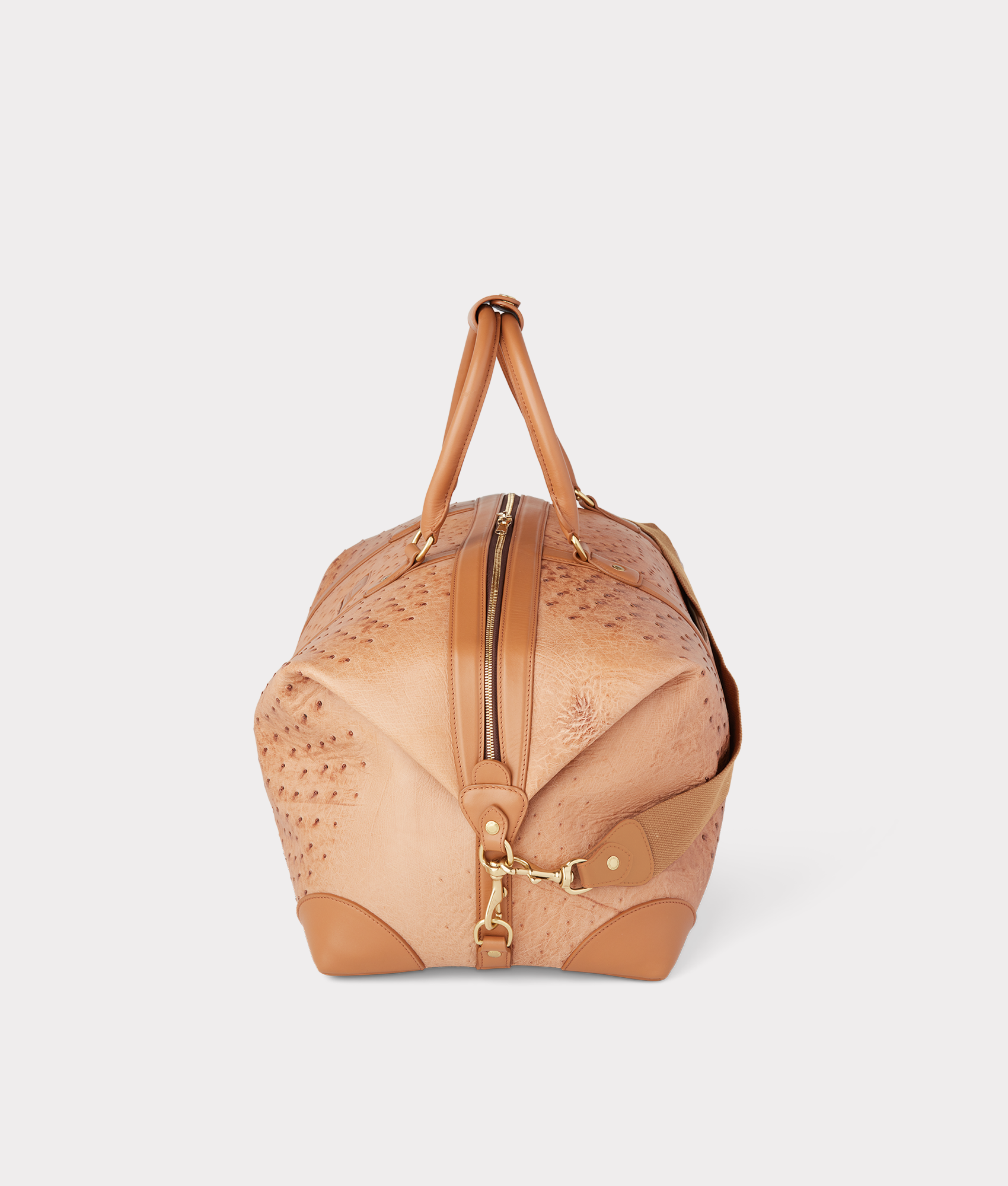 Ostrich Duffle - Large :: Cognac - Image 7