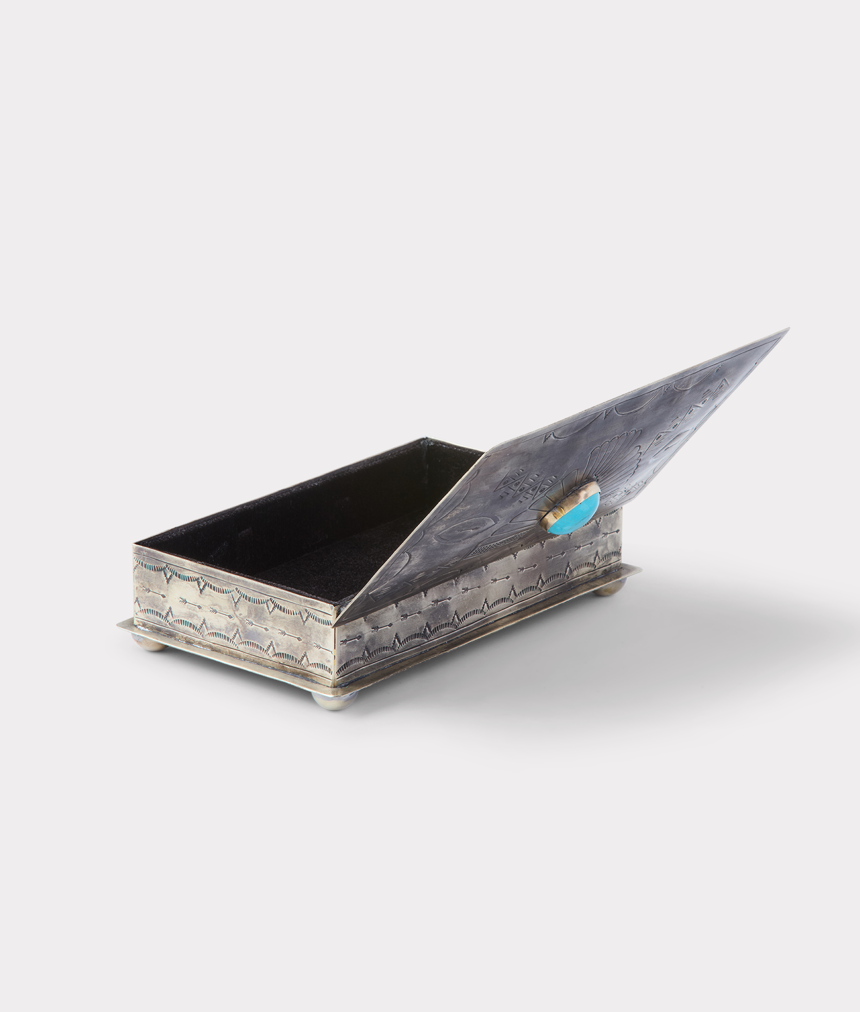 Southwestern Thunderbird Box :: Silver - Image 6