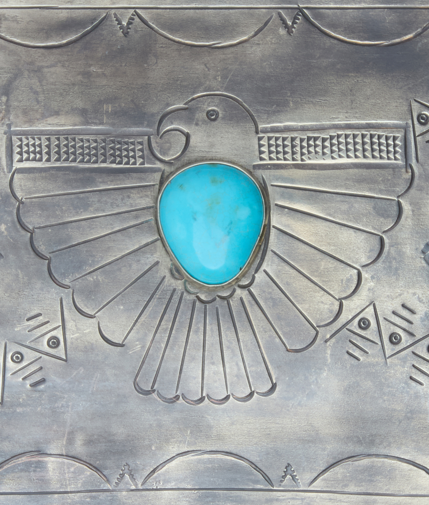 Southwestern Thunderbird Box :: Silver - Image 7