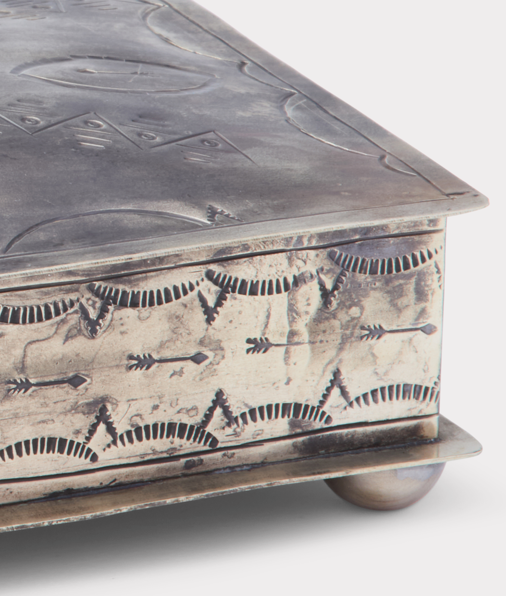 Southwestern Thunderbird Box :: Silver - Image 8
