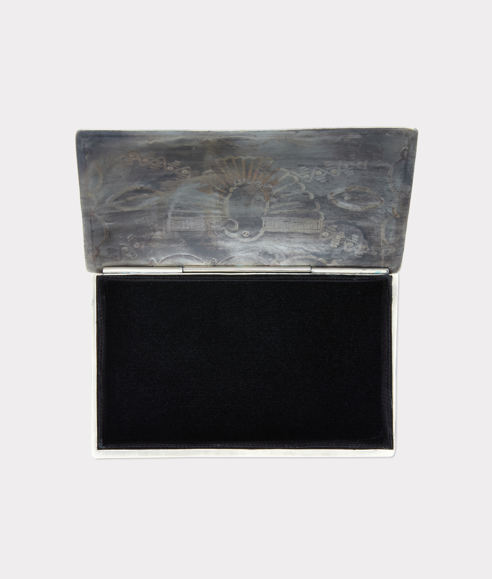 Southwestern Thunderbird Box :: Silver - Image 2