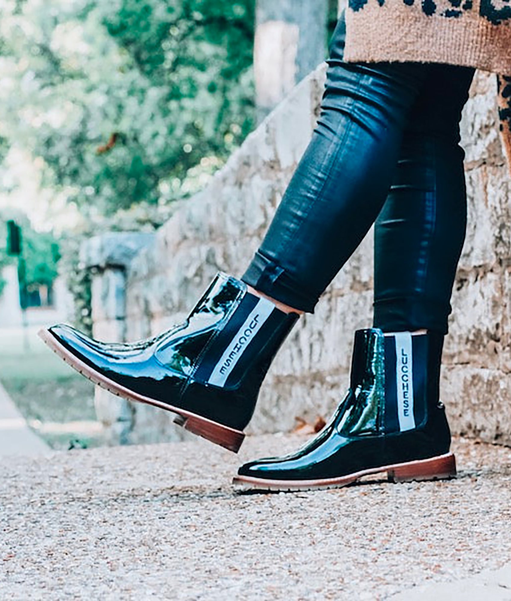 All-Weather Ladies Garden Boot :: Black - Image 2